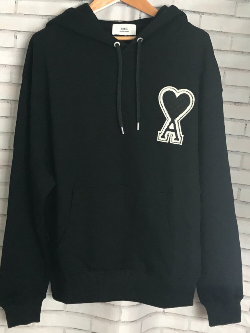 Ami Black Hoodie